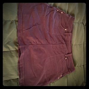 Athleta skort with mesh boy short liner